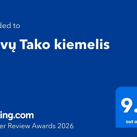 Pievu Tako Kiemelis Apartment